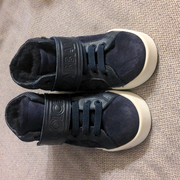 Dolce and Gabbana Boys High Tops size 27 - Picture 3 of 4